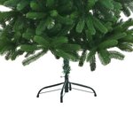 vidaXL Arbre de Noël artificiel pré-éclairé 210 cm vert