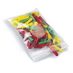 Sachet plastique zip transparent 50 microns 40 x 40 cm