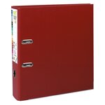 Classeur À Levier Prem'touch Intérieur Et Extérieur En Polypropylène - Dos 80mm - A4 Maxi - Bordeaux - X 10 - Exacompta