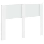 vidaXL Tête de lit Blanc PB