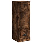 vidaXL Buffet haut chêne fumé 36x35 5x103 5 cm bois d'ingénierie