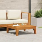 vidaXL Table de jardin 68 5x68 5x24 cm Bois d'acacia massif