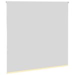 vidaXL Store enrouleur occultant jaune largeur du tissu 146 6 cm