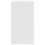 vidaXL Bureau avec tiroir Blanc 77 5 x 43 x 79 cm Bois d'ingénierie