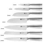 Couperet professionnel japonais séries 7 - lame 19 cm - tsuki -  - inox