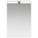vidaXL Armoire Miroir de Salle de Bain Chêne artisan 50 x 14 5 x 70 cm