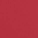 vidaXL Chaise longue pliante rouge tissu oxford acier enduit de poudre