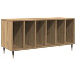 Meuble de rangement vidaXL en chêne artisanal 100x38x48 cm en bois d'ingénierie