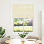 vidaXL Store plissé crème 90x150 cm largeur du tissu 89 4 cm polyester