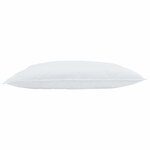 vidaXL Oreillers 2 Pièces Blanc 130gsm 100  coton