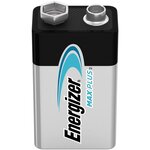 Blister de 1 Pile Carré MAXPLUS 9V 6LR61 E-Block ENERGIZER