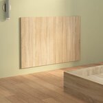 vidaXL Tête de lit Chêne sonoma 120x1 5x80 cm Bois d'ingénierie