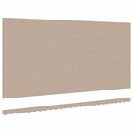 vidaXL Toile de rechange pour store banne Beige 600 × 300 cm Toile