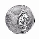 L'Odyssée Spatiale avec Thomas Pesquet Monnaie 25€ Argent 2 Oz Connectée