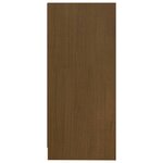 vidaXL Armoire d'appoint Marron miel 35 5x33 5x76cm Bois de pin massif