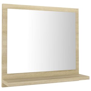 Miroir de salle de bain 40 x 10 5 x 37 cm blanc et beige 02_0006921