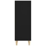 vidaXL Buffet Noir 34 5x32 5x90 cm Bois d'ingénierie