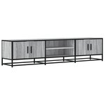 vidaXL Meuble TV sonoma gris 180x35x41 cm bois d'ingénierie