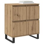 vidaXL Buffet Marron 60 x 35 x 70 cm Bois d'ingénierie