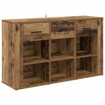 vidaXL Buffet Bois Ancien 100 x 30 x 59 5 cm Bois d'ingénierie
