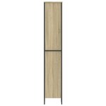 vidaXL Bibliothèque chêne sonoma 80x31x169 cm bois d'ingénierie