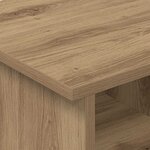 vidaXL Meuble TV Chêne artisanal 68 5 x 35 x 35 cm Bois d'ingénierie