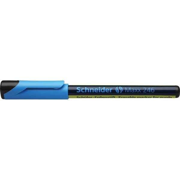 Feutre étudiants Maxx 246 pour films Non-Permanent noir SCHNEIDER