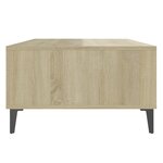 vidaXL Table basse chêne sonoma 103 5x60x35 cm bois d'ingénierie
