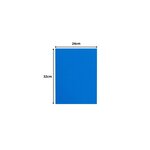 Paquet De 100 Chemises Flash 220 100  Recyclé - 24x32cm - Bleu Foncé - X 5 - Exacompta
