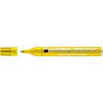Marqueur Permanent 2000C Corps Alu Jaune Pointe Ronde 1 5-3 mm EDDING