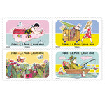 Carnet 12 timbres - Vacances - Lettre Verte