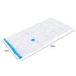 Pack and Move - Lot 12 Housses Rangement Sous Vide - Taille XL 70 x 100 cm - Sac de Compression - Couettes Oreillers - Gros Format - Fermeture Zip