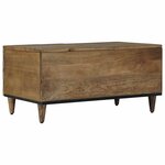 vidaXL Table basse Marron 80 x 50 x 40 cm Bois de mangue massif