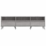 vidaXL Meuble TV sonoma gris 150x30x44 5 cm bois d'ingénierie