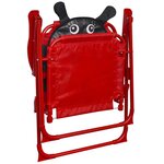 vidaXL Jeu de bistro avec parasol pour enfants 3 Pièces Rouge