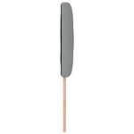 Tête de lit LED vidaXL Design en Blocs de Diamant Gris Clair 90 cm Tissu