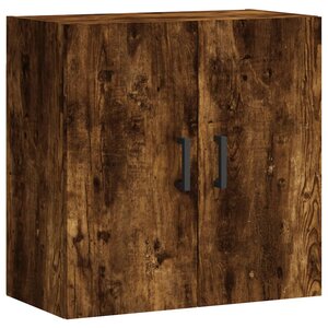 vidaXL Armoire murale chêne fumé 60x31x60 cm bois d'ingénierie