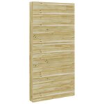 vidaXL Support de jardin à plantes 5 niveaux 90x15x180 cm Bois imprégné de pin