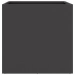 vidaXL Jardinière noir 49x47x46 cm acier