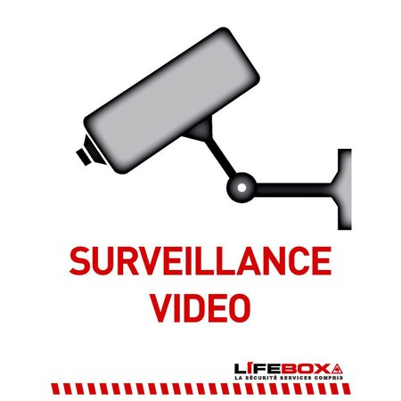 Panneau indicateur de surveillance vidéo