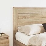 vidaXL Tête de lit Chêne Sonoma 160 cm Bois d'ingénierie