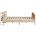vidaXL Cadre de lit sans matelas 200x200 cm bois massif de pin