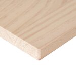 vidaXL Dessus de table 3 Pièces 80x53x1 7cm rectangulaire bois pin massif