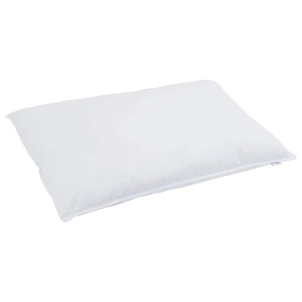 vidaXL Couette Autre avec oreiller 2 Pièces Blanc 155 x 220 cm Bas