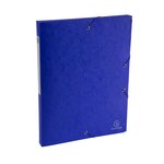 Boite De Classement Exabox Dos 25mm Carte Lustrée Scotten - A4 - Bleu - Exacompta