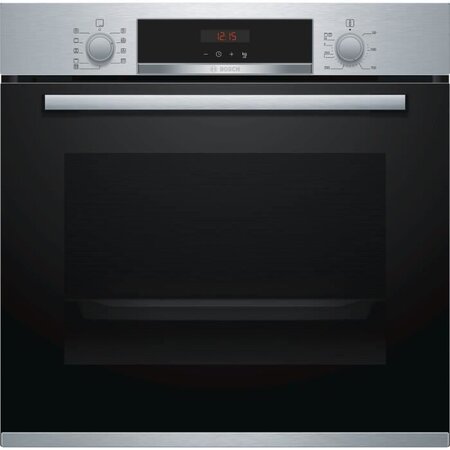 Bosch hba573br0 - four électrique encastrable - air pulsé 3d+ - 71l - pyrolyse - a - inox