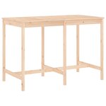 vidaXL Ensemble de bar de jardin 7 Pièces Bois de pin massif