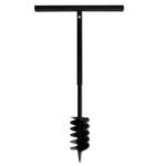 Bêche et tarière manuelle 120 mm avec rallonge mèche tarière 17 m