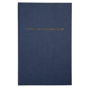 Brochure 300x195 Livre De Transmission 160 Pages - Bleu - X 5 - Le Dauphin
