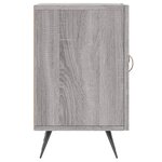 vidaXL Meuble TV sonoma gris 150x30x50 cm bois d'ingénierie